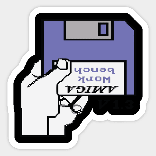 Amiga Workbench OS Sticker by TravisBickle